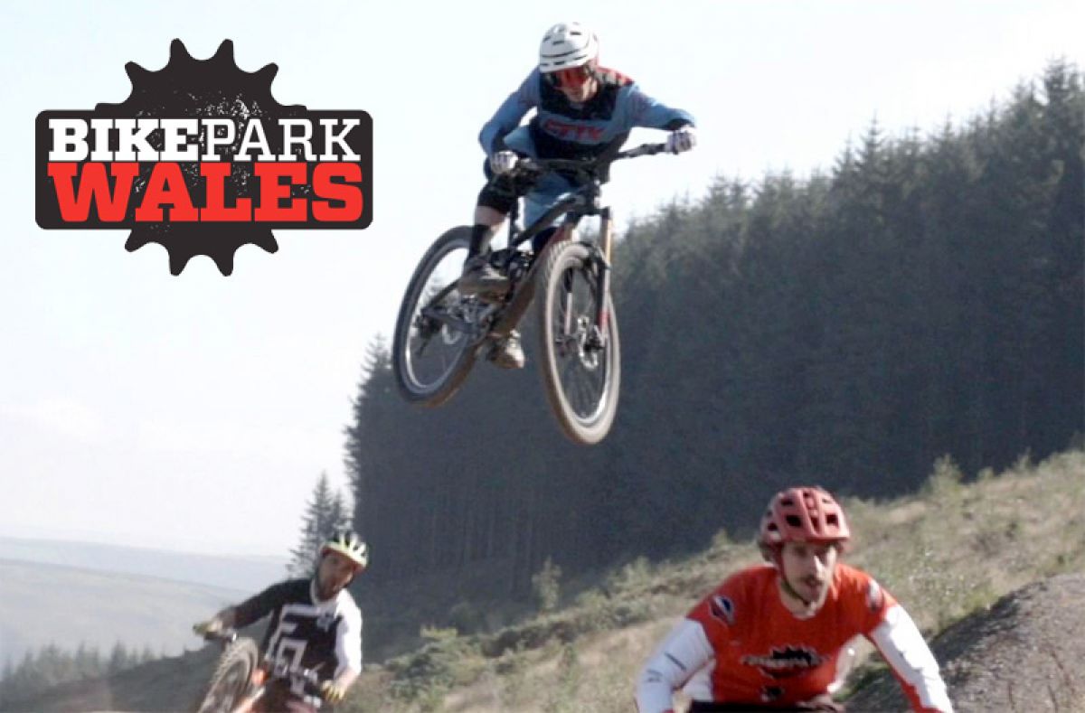 BikePark Wales celebrates the coming of the light with amazing drone edit