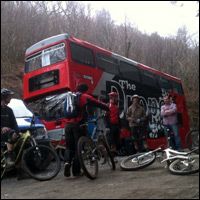 Old Red London bus boost Brechfa appeal