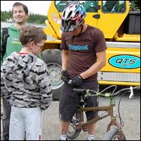 RaceFace Rider stars in music video