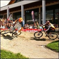 Martin Soederstroem wins the Eurobike Dirt Jump and 4X competiton