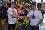 Troy Lee Designs Sign DH MTB World Cup Champ Aaron Gwin.