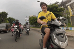 Sam Reynolds and Yannick Granieri in Indonesia