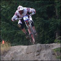 Peat 2nd, Rennie 4th - Garbanzo Downhill