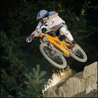 Brian Lopes wins Jim Beam Air Downhill 2008 - Second Image