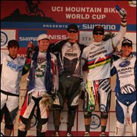 Minnaar Regains UCI Downhill Series Lead Winning Canberra World Cup