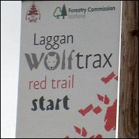 Forestry operations divert Laggan Wolftrax