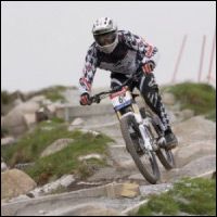 Crashes Marr Trek World Racing Campaign at Fort William World Cup
