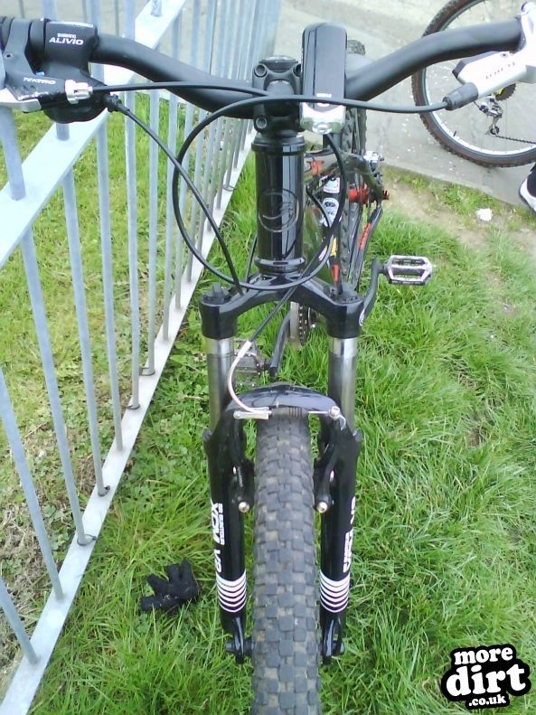 dirty forks :O
and my light as it was dark early 