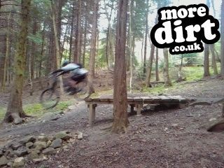 First attempt at the wood drop; taken on phone so 