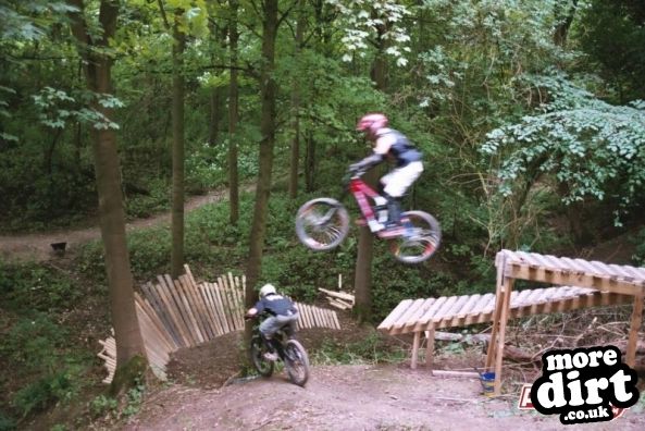 just found some old photos of me jumping over my m