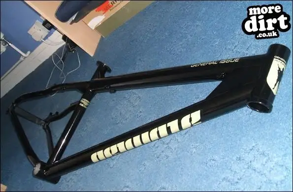 THIS IS MY NEW FRAME, GOT SOME MARZOCCHI FORKS, DE