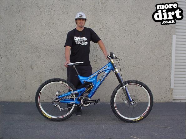 Chris Kovarik and his new CRC/Intense M6