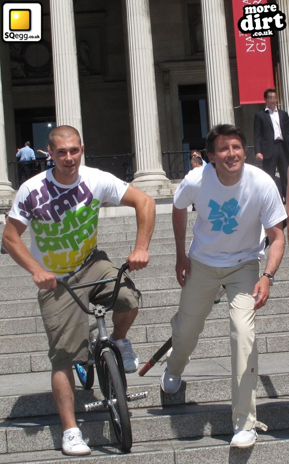 Keelan Phillips Flatland BMX expert display his ta