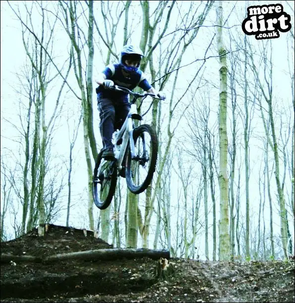 1 of the jumps on the course