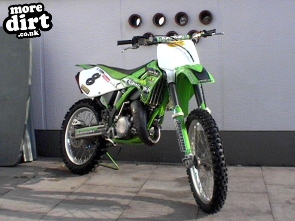 old motocross bike