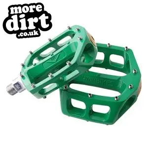 These are DMR pedals in green 
RRP £24.99