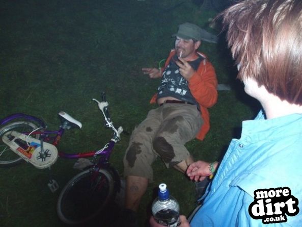 Radical, wasted, kids bike, Zombie car drop off go