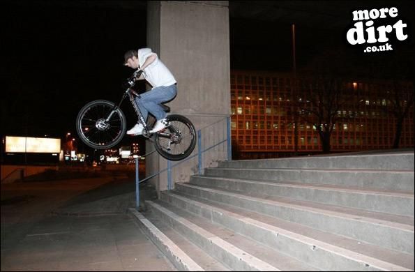Street riding in Birmingham