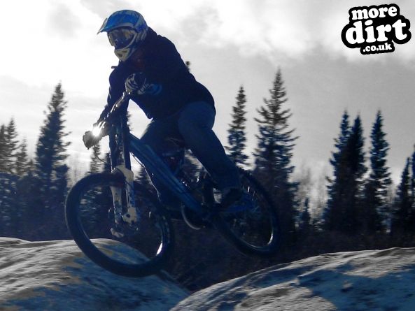 Just carrying a bit of speed over a little hump wh