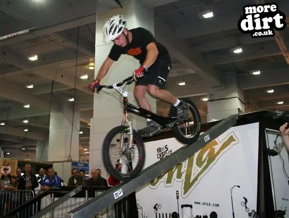 Onza Trials Demo at London Cycle Show 2009