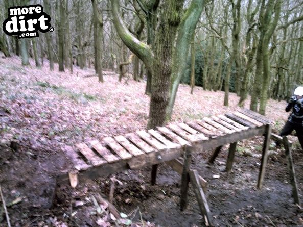 Elland Park Wood Mountain Bike Trails