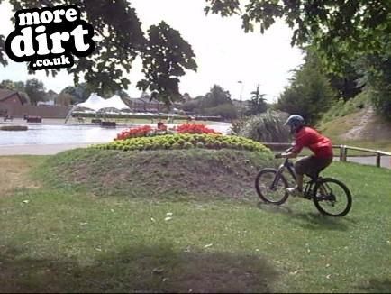 Sketchy jump we found in eastrop park wasnt very g