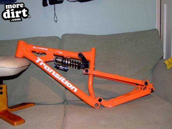 Transition Blindside, DHX 5.0 shock and custom pai