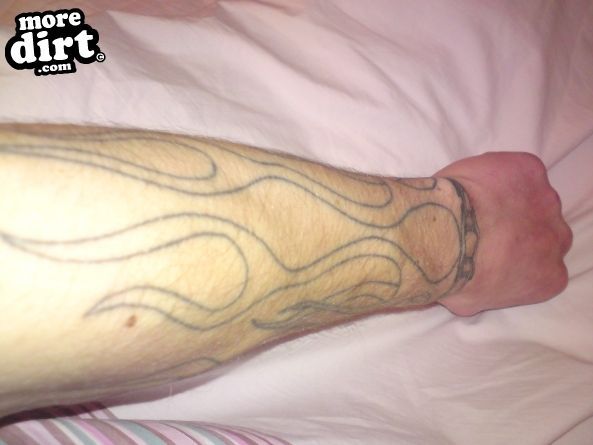 after the second sitting, just the outline and the