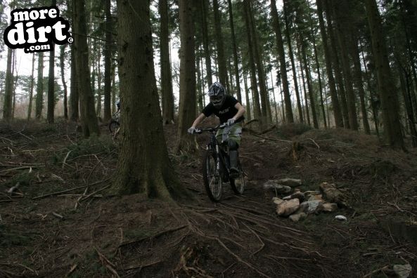 Practicing at haldon with Carl