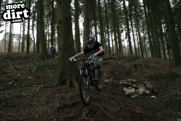 Practicing at haldon with Carl