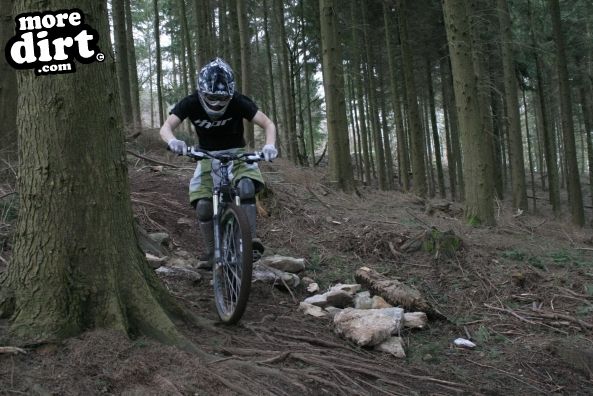 Practicing at haldon with Carl