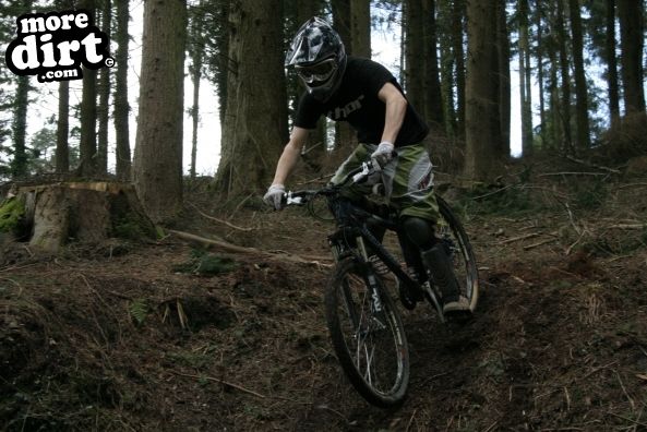 Practicing at haldon with Carl
