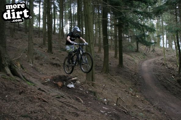 Practicing at haldon with Carl