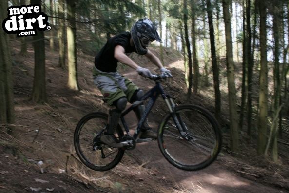 Practicing at haldon with Carl