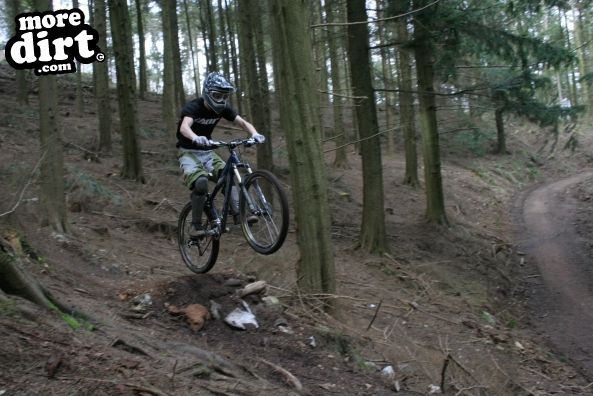 Practicing at haldon with Carl