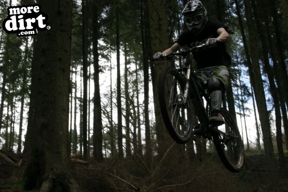 Practicing at haldon with Carl