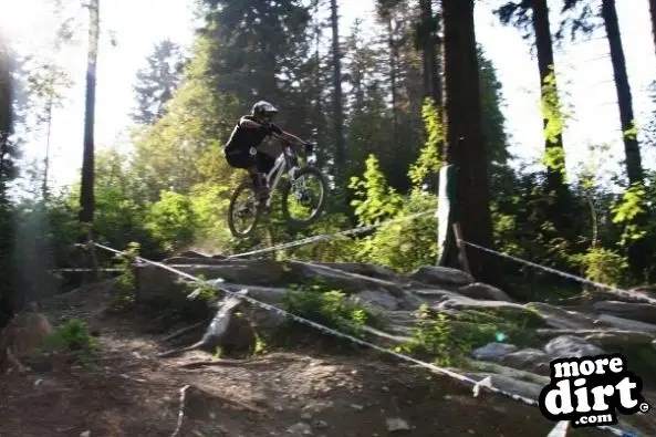 Hatch- on the main DH track at Winterberg... 