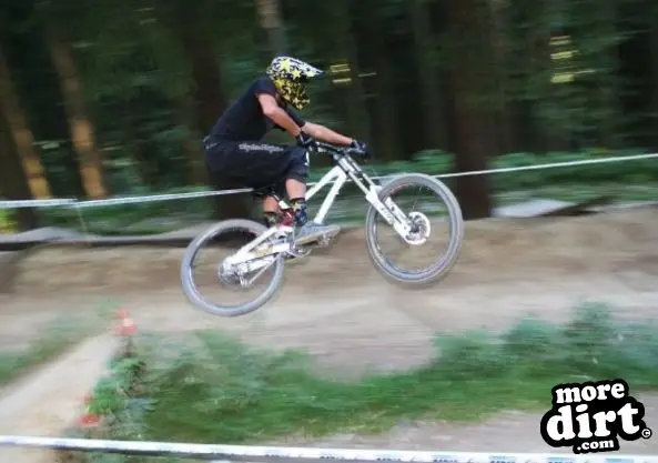 Hatch- ripping up Winterberg's main DH track.