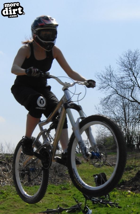 Me playing at the new jumpspot at superwols farm