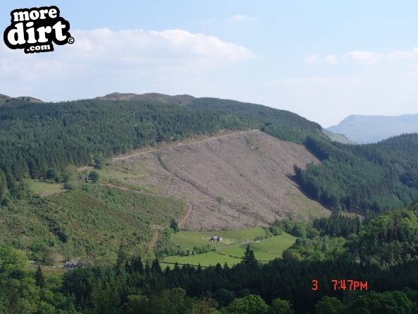 Dragons Back Trail - Coed-y-Brenin