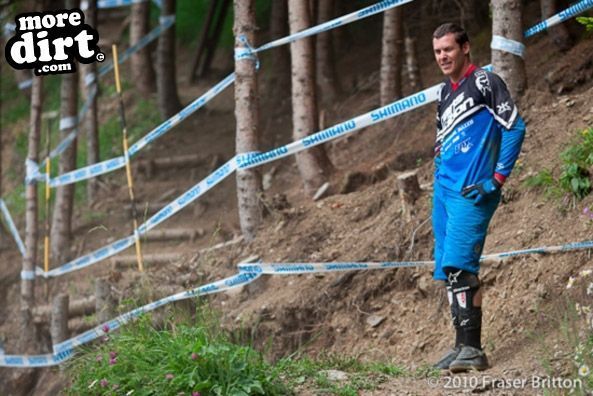 Bryn Atkinson at the Champery World Cup 2010