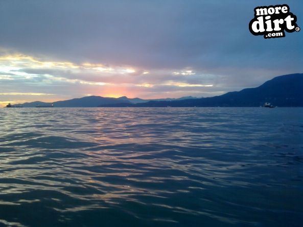 On the Water at Sunset 