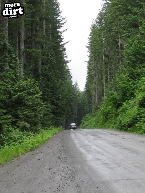 typical fire road in this area,well maitained with
