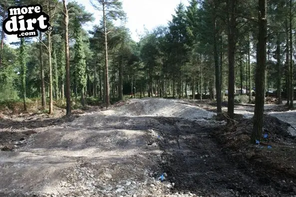 NEW skills area and pump track at Haldon Forest