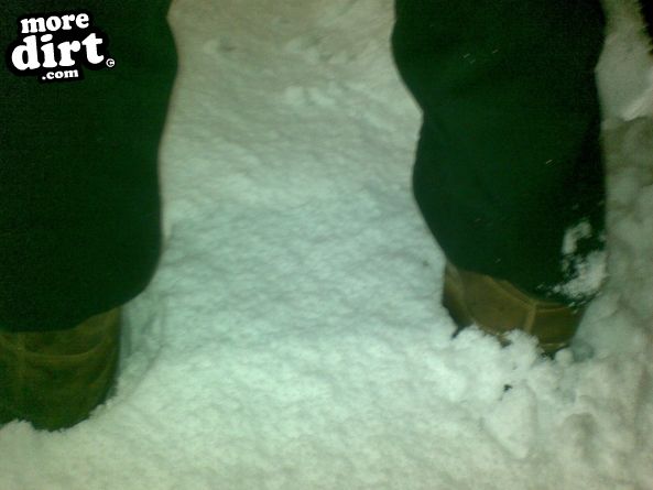 no mountain biking,weve got 2ft of snow