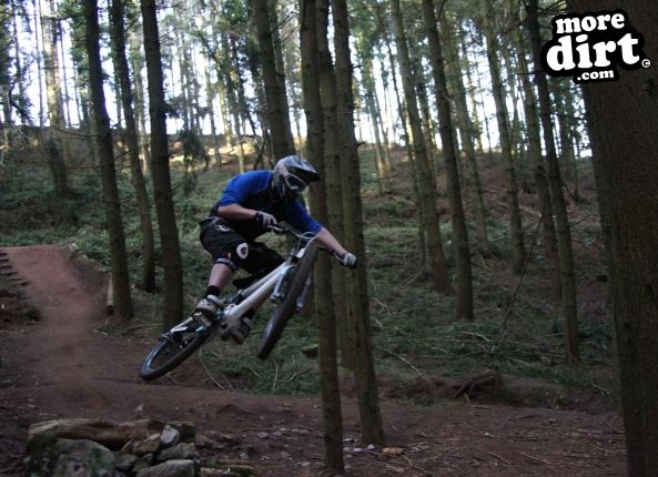 DH session at local trails.