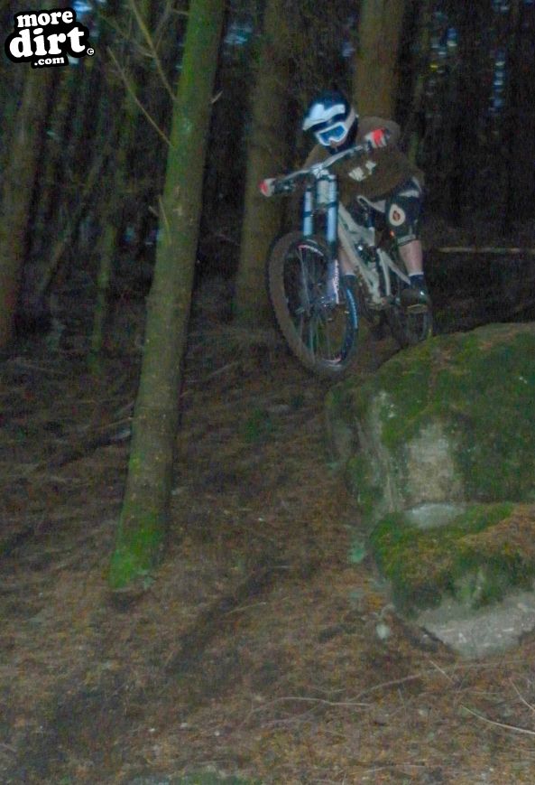 DH session at local trails.
