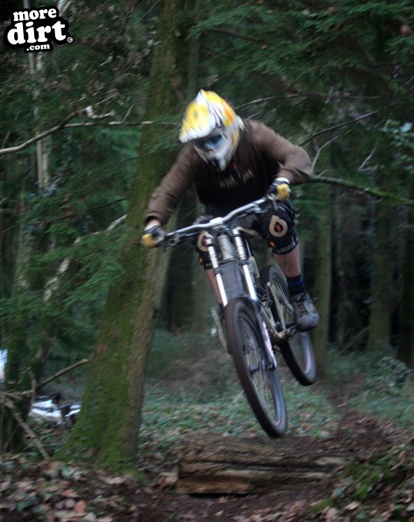 DH session at local trails.