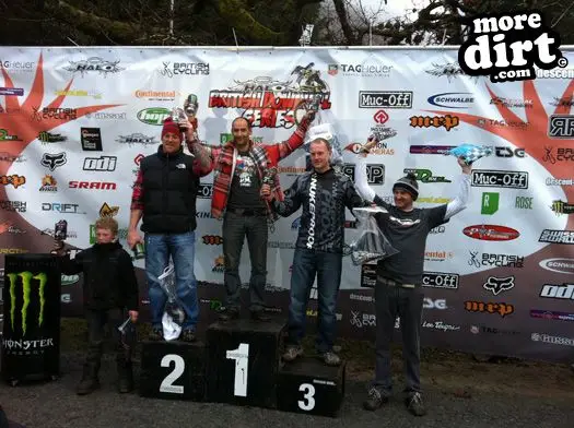  Halo BDS RD1 Masters Podium - Nant Gwrtheyrn