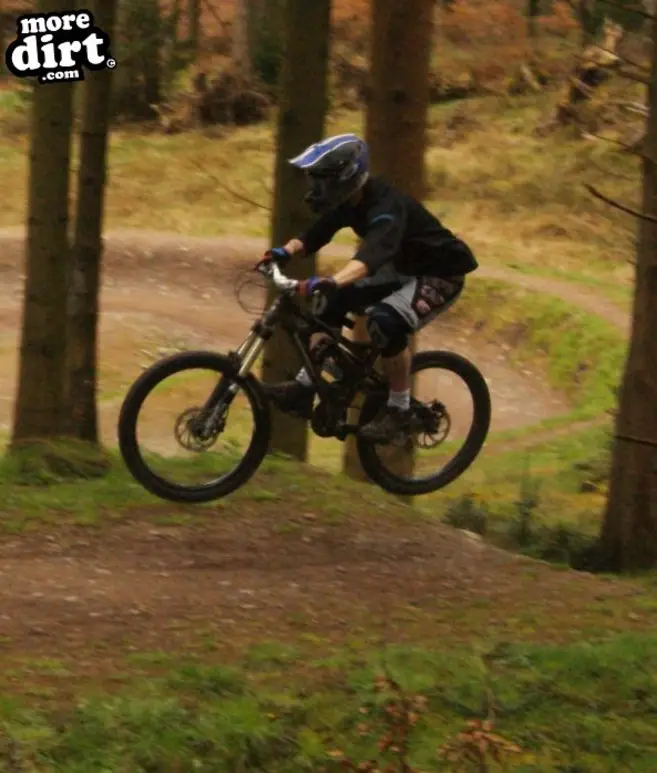 First time riding the mini x at Mabie, having to s